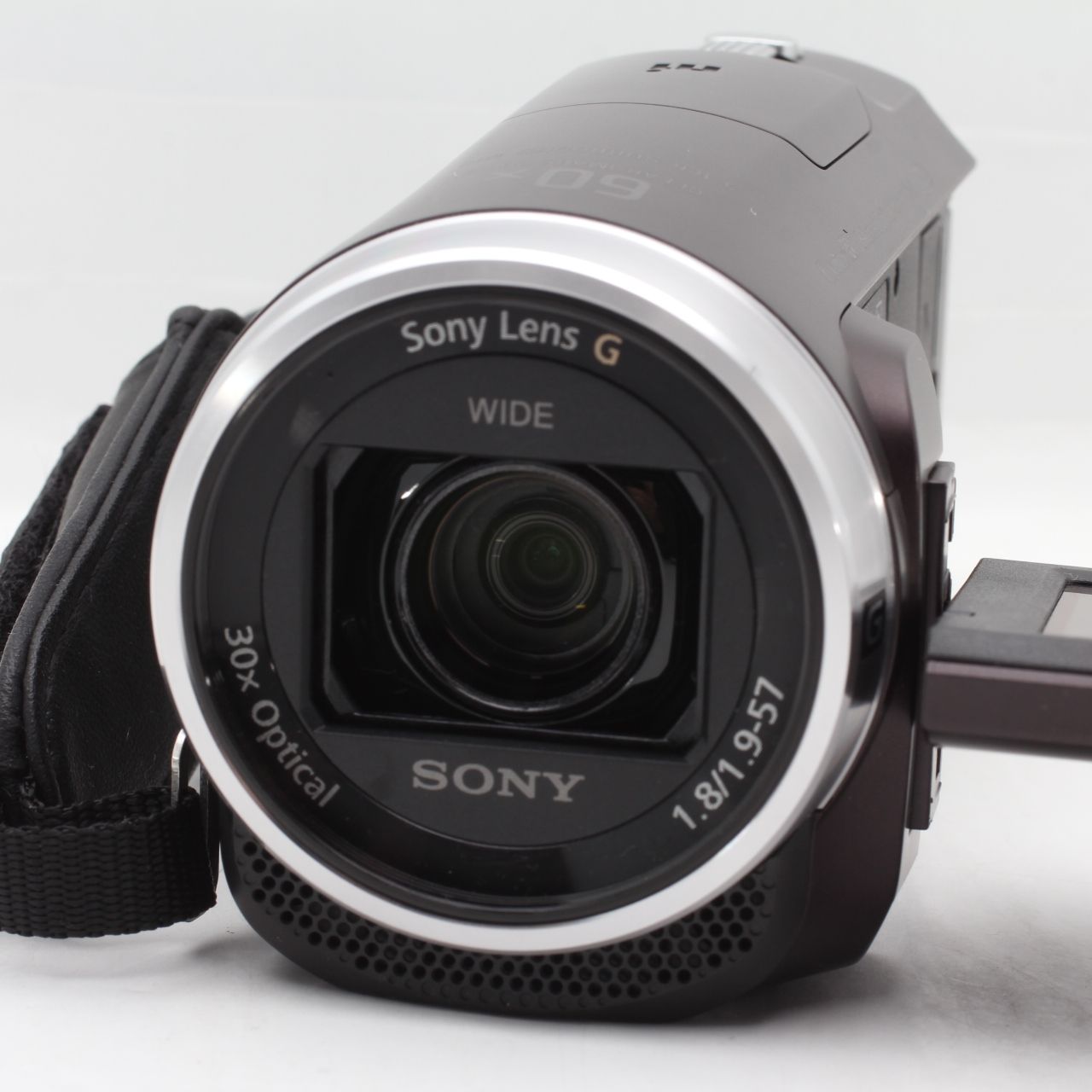 美品】SONY ソニー ビデオカメラ HDR-CX675 ボルドーブラウン JS129