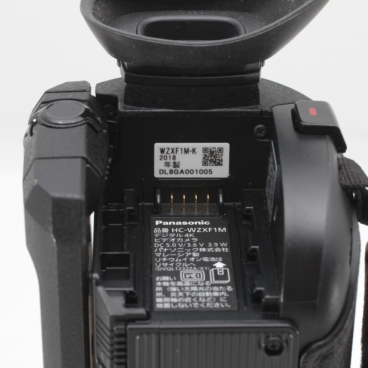 ほぼ新品】Panasonic パナソニック 4K ビデオカメラ ブラック HC