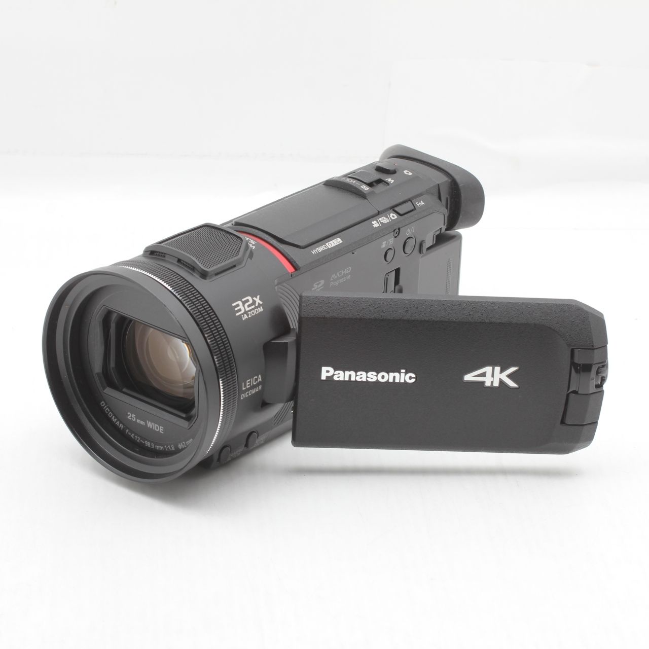 ほぼ新品】Panasonic パナソニック 4K ビデオカメラ ブラック HC