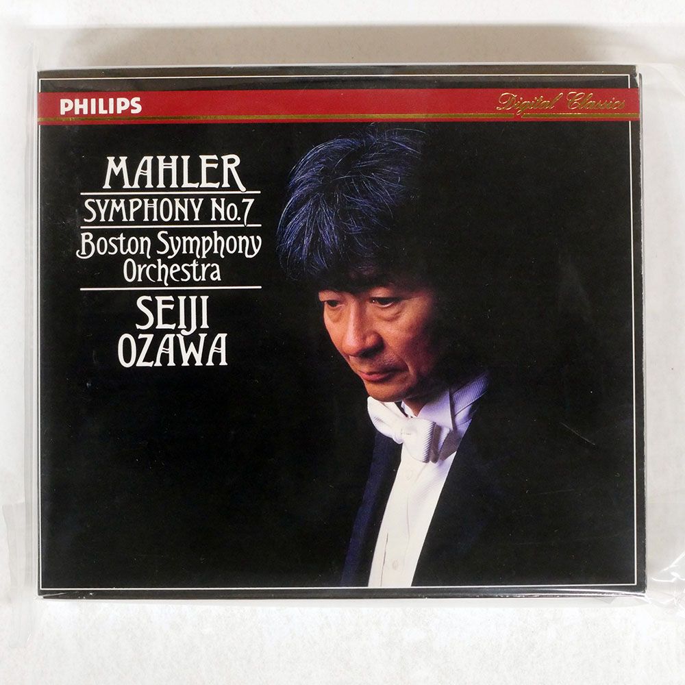 国内盤 小沢征爾/マーラー:交響曲第7番「夜の歌」 小澤征爾/ボストンSO