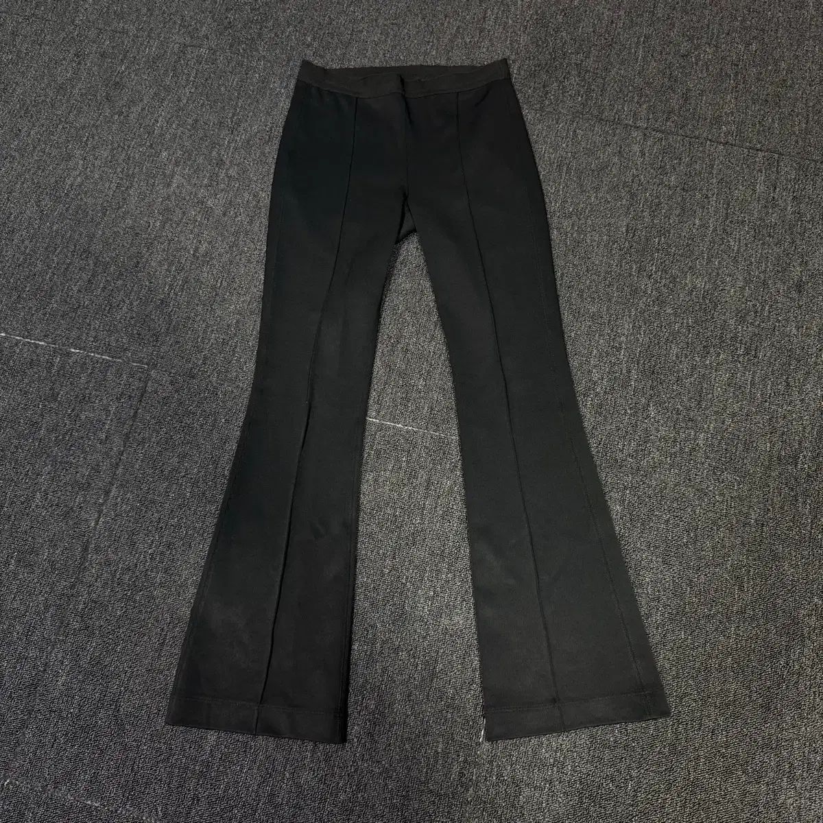 ヘルムート ラング バンディング ブーツカット ナイロン パンツ