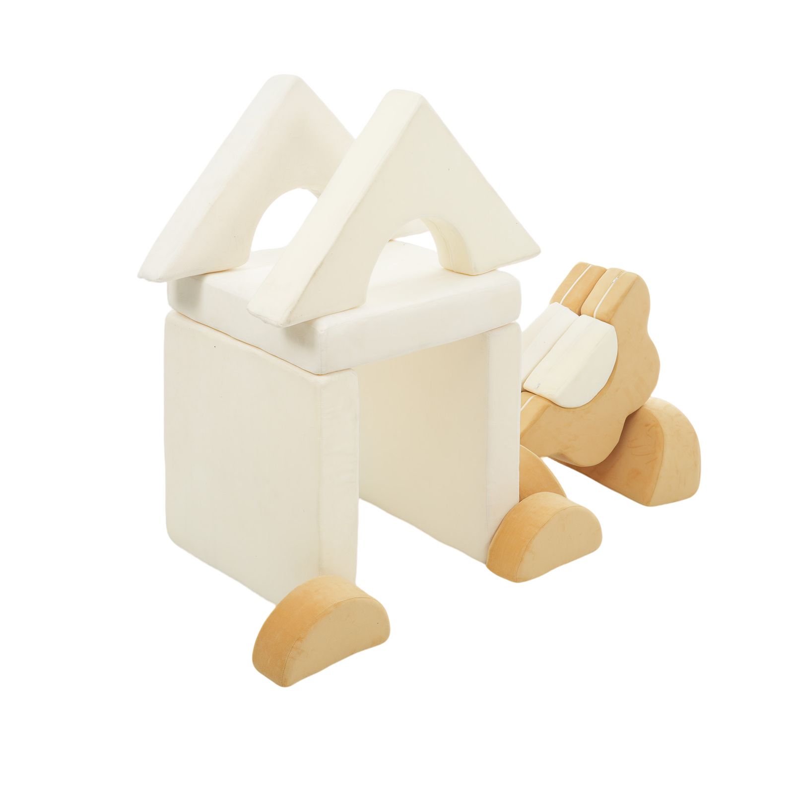 ブロックソファ クッション