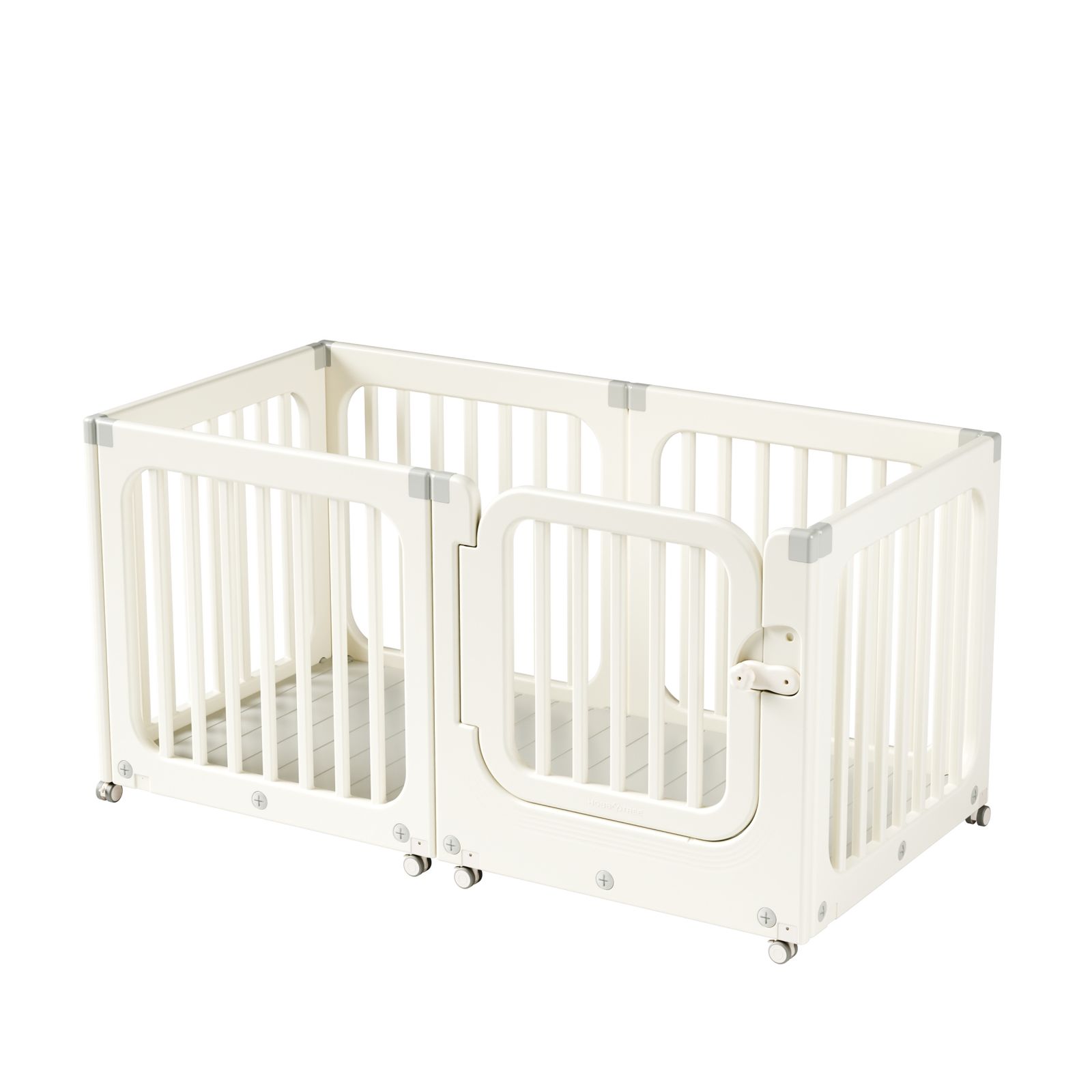 数量 ベビーサークル キャスター付き プレイヤード 小さめ プレイサークル ドア付 移動ラクラク ベビーフェンス 設置簡単 ベビーガード 柵 キッズ 赤ちゃん プレゼント かわいい