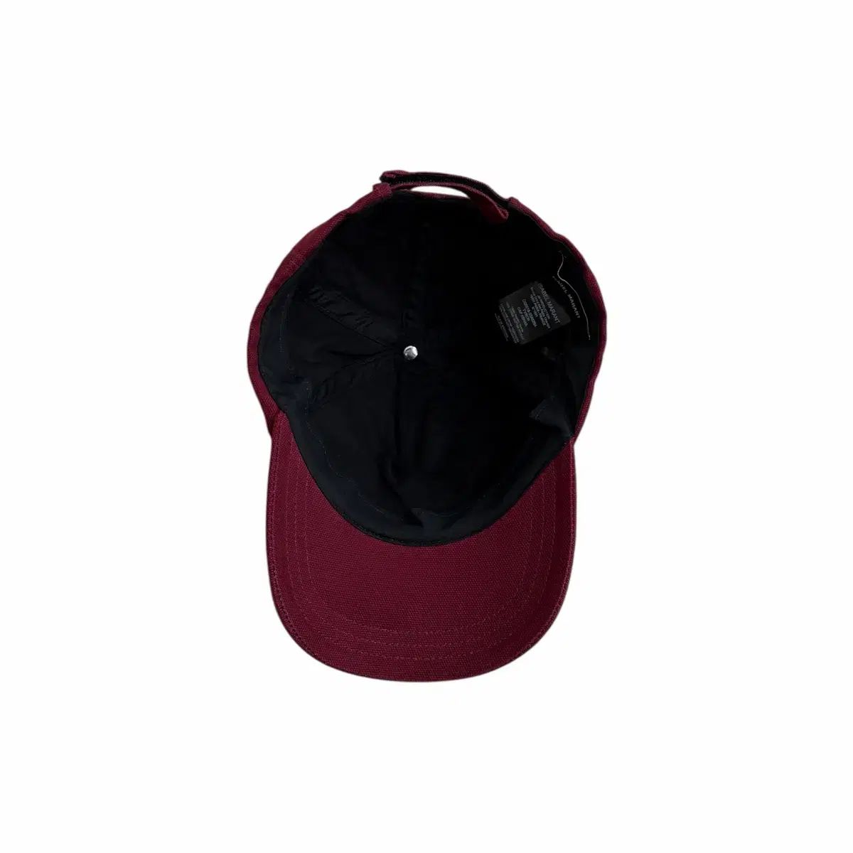 イザベルマラン タイロン グラデーション ロゴ バーガンディ ベースボールキャップ 帽子