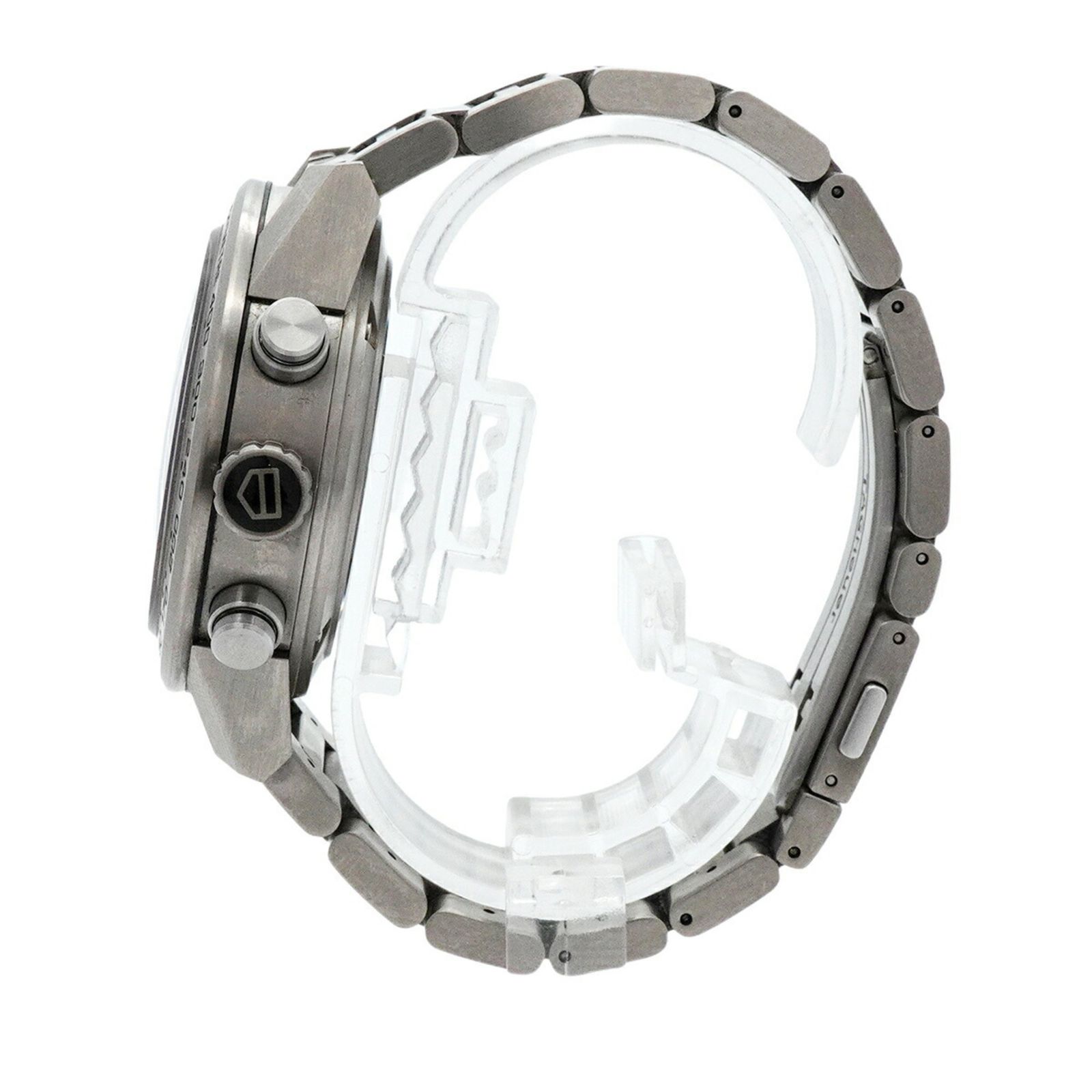 グレー文字盤腕時計