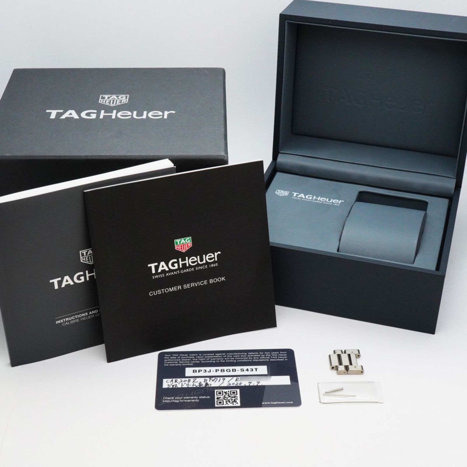 タグホイヤー カレラ CAR 208 Z 0 グレー文字盤腕時計 メンズ