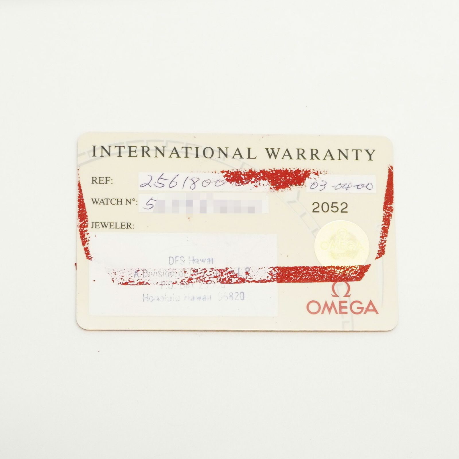 オメガ シーマスター 2561 80 ネイビー文字盤腕時計 メンズ