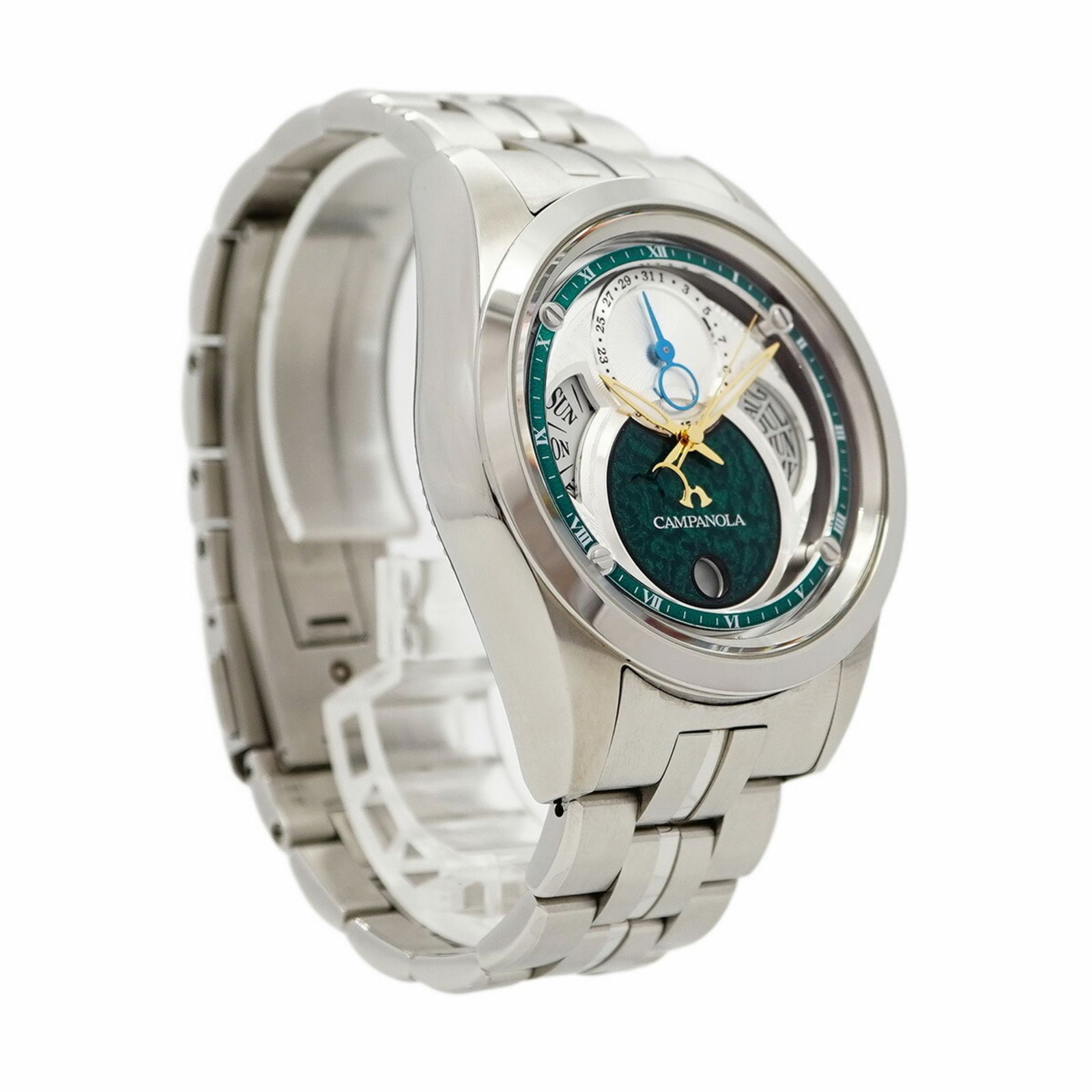 025242 シルバー文字盤腕時計