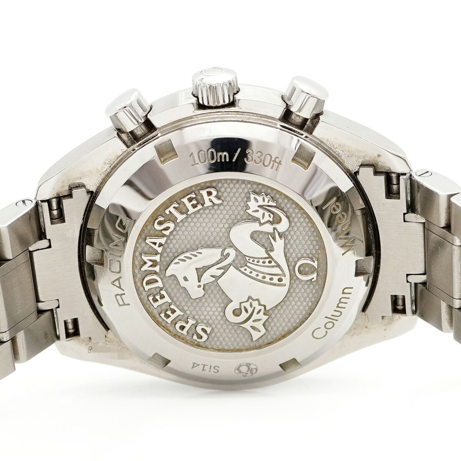 青文字盤腕時計 メンズ