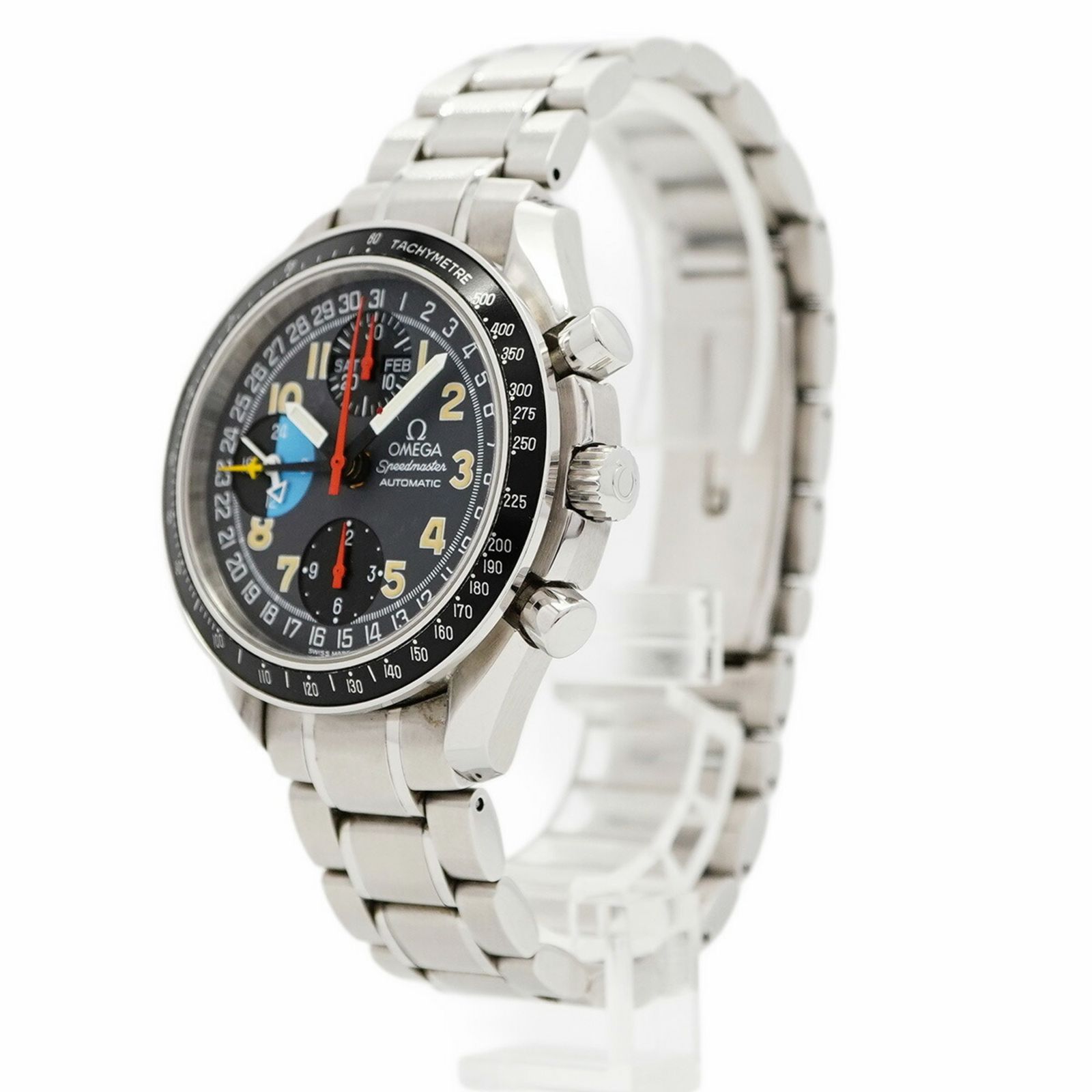 グレー文字盤腕時計