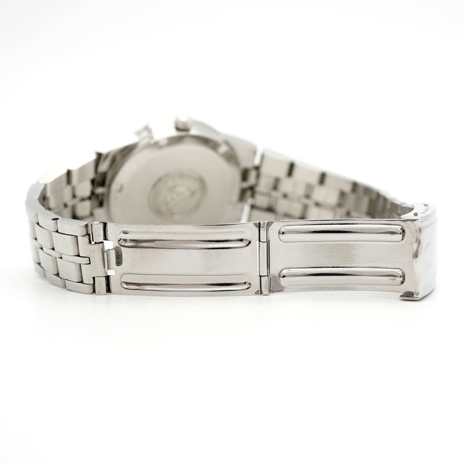 シルバー文字盤腕時計