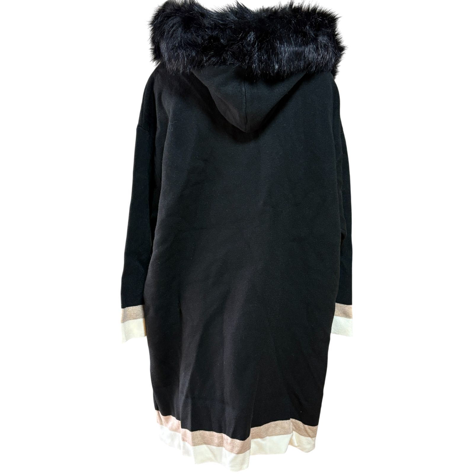 新品タグ付き】Rady レディ フェイクファーコート ブラック 黒