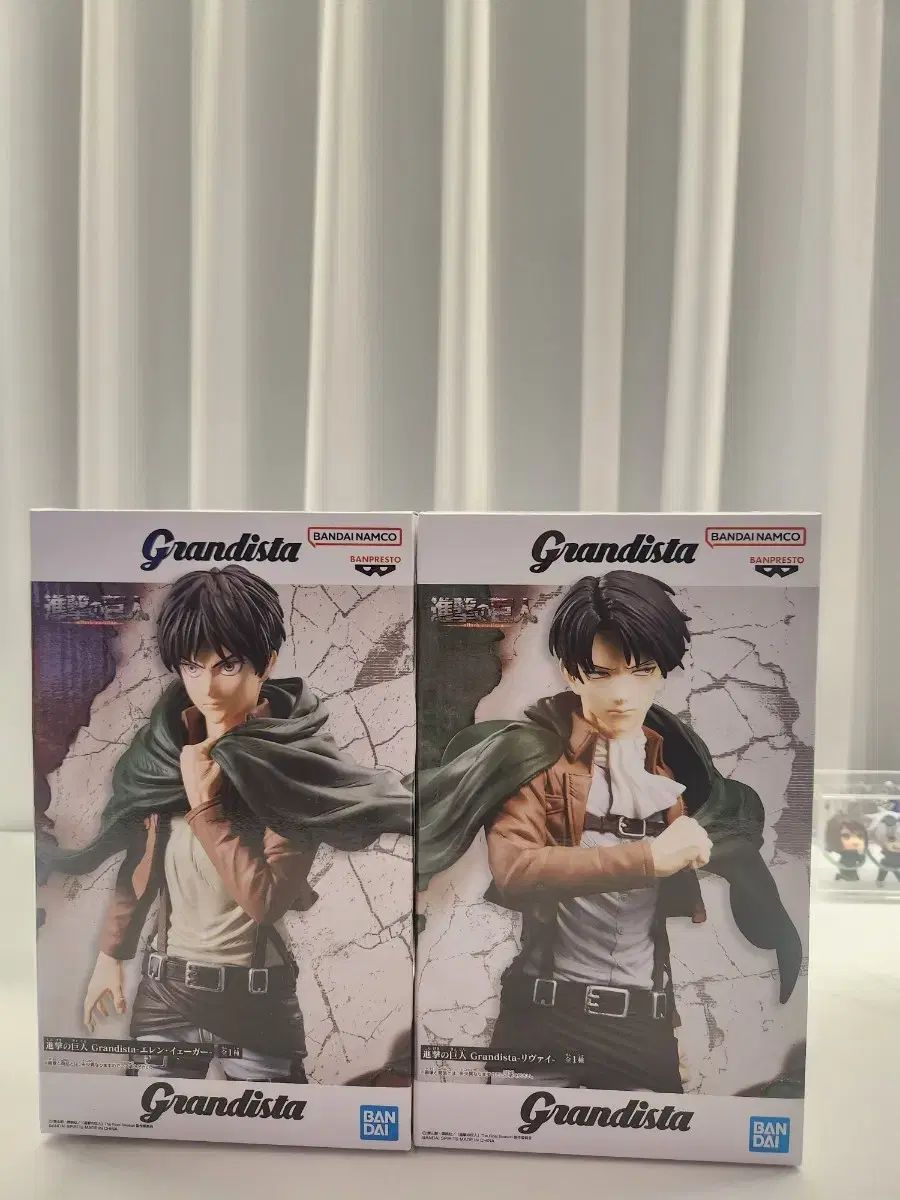 進撃の巨人 Grandista エレン リヴァイ 計14体 フィギュア 凛々しい