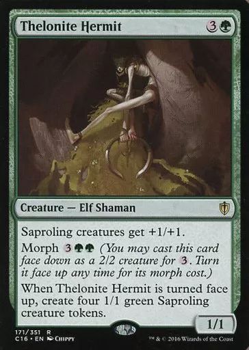 中古】マジックザギャザリング 171/351[R]：【C16】Thelonite Hermit