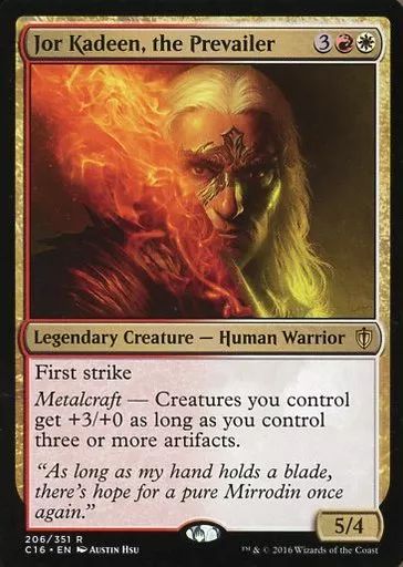 中古】マジックザギャザリング 206/351[R]：【C16】Jor Kadeen the