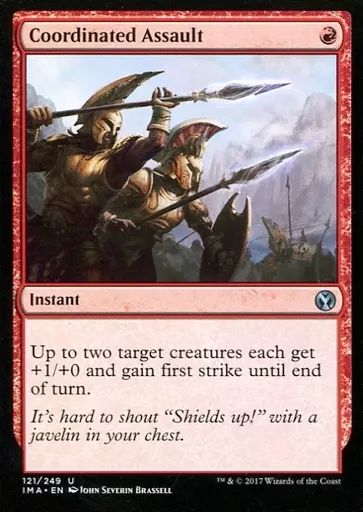 中古】マジックザギャザリング 121/249[U]：【IMA】Coordinated