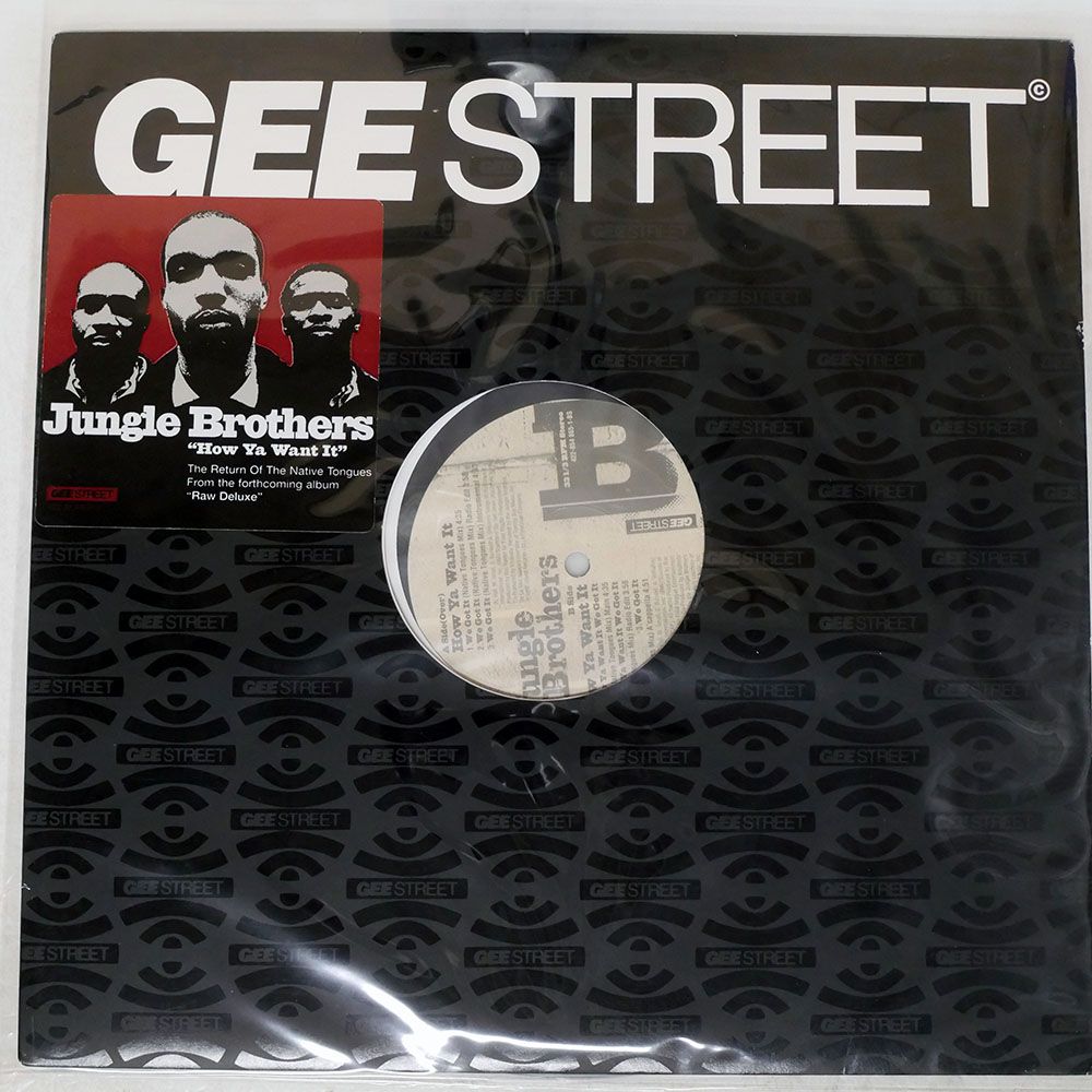 Biz Markie & Jungle Brothers レコードセット 米 US盤 JUNGLE BROTHERS/HOW YA WANT IT WE GOT IT/GEE STREET