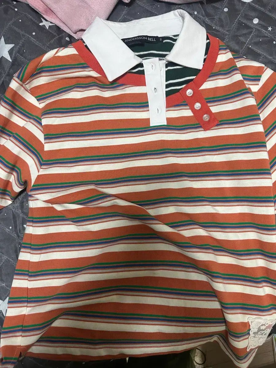 アンダースンベル ストライプ シャツ