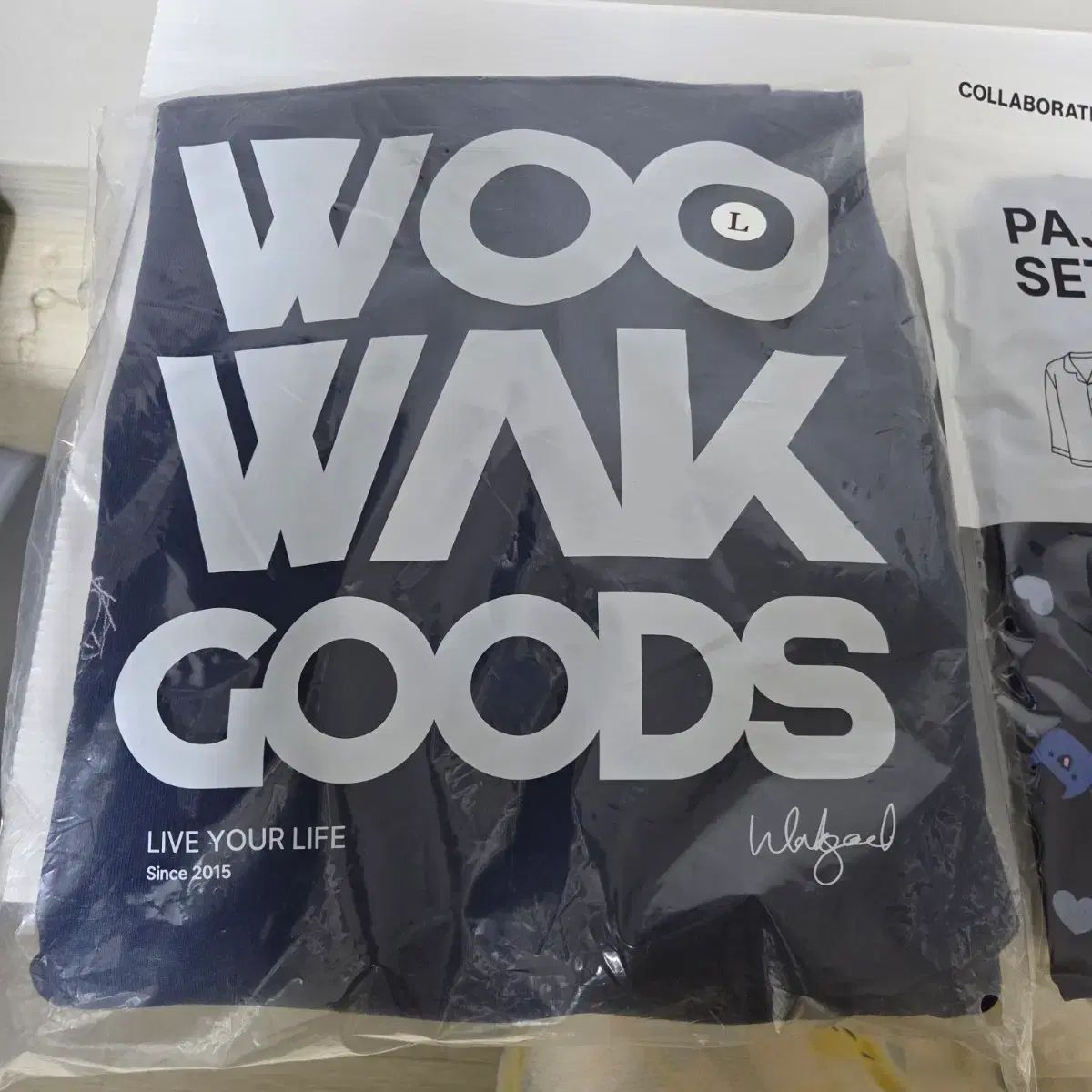 ウーワッグッドあんさんぶるスターズ オ뱅 アルチェッタ ネイビー フード L