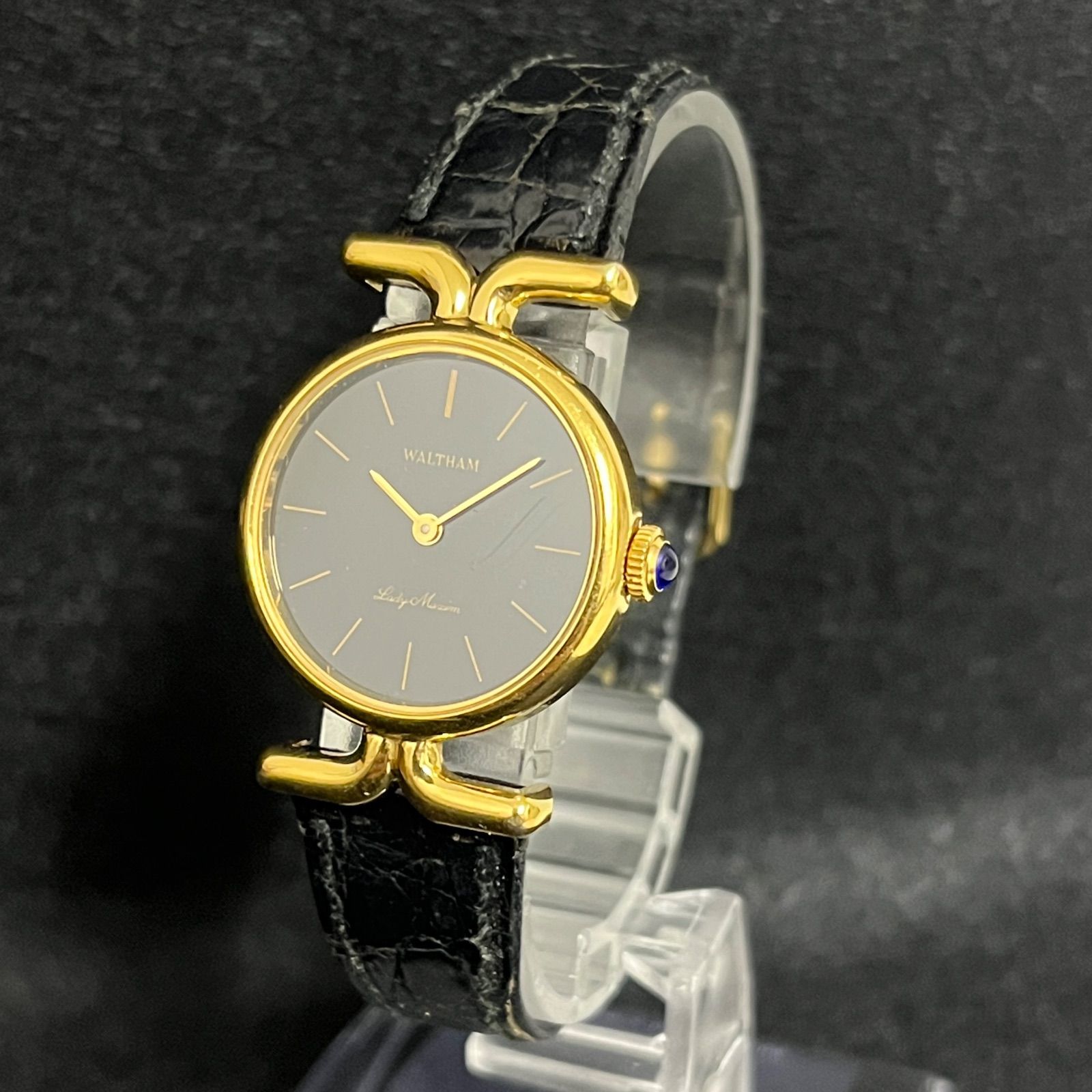 稼働品】 WALTHAM Lady Maxim 腕時計 レディース 電池交換済み 動作