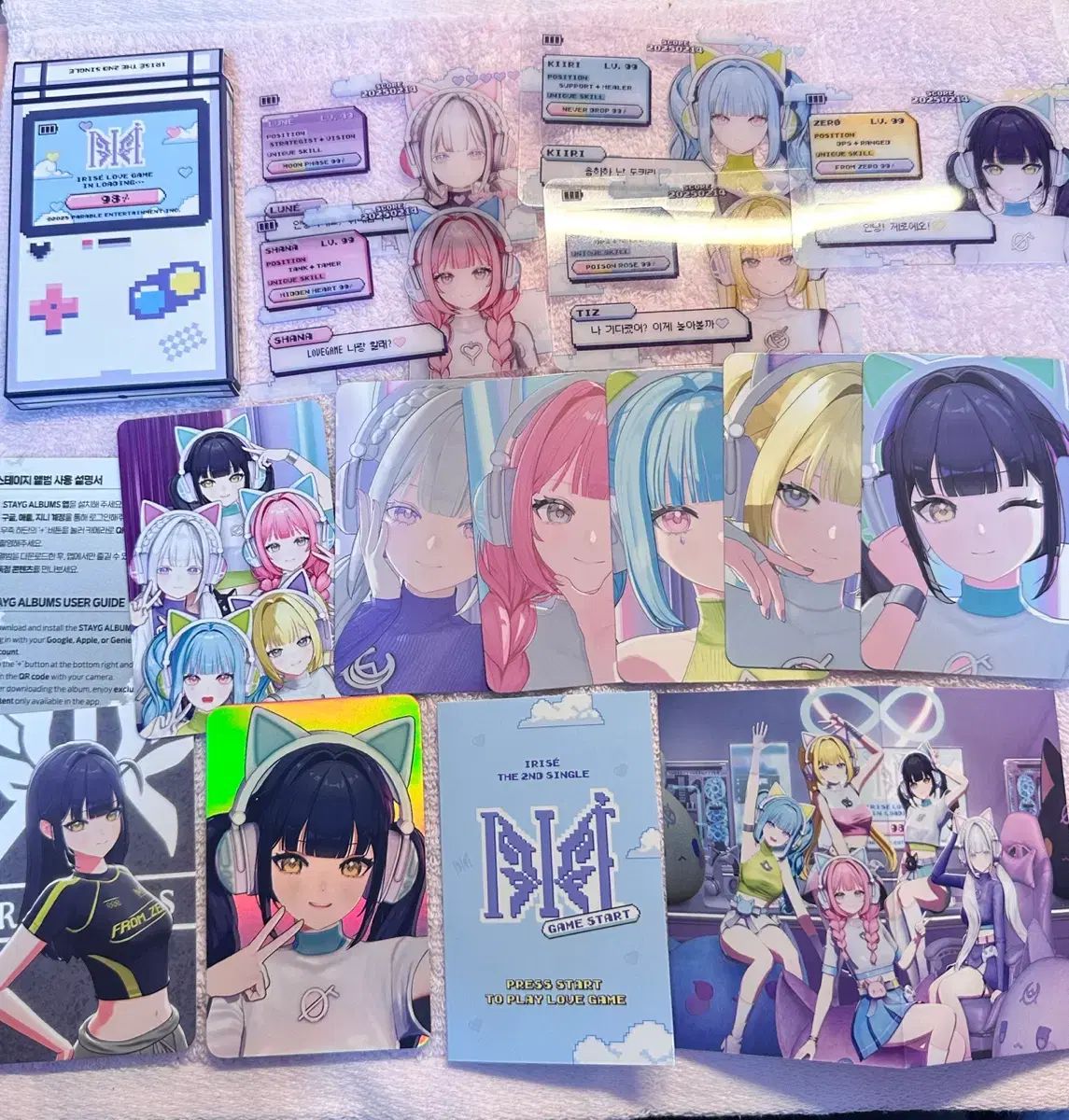 アイリジップ IRISE 2 nd Single LOVEGAME