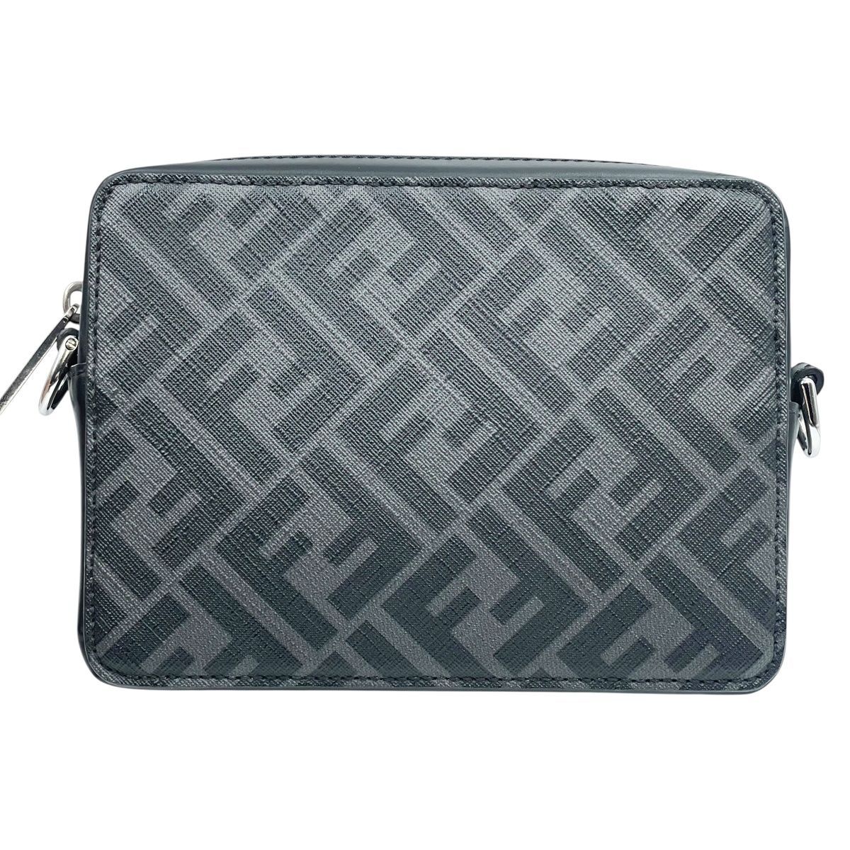 中古】 Fendi フェンディスクエアFF カメラケース オーガナイザー