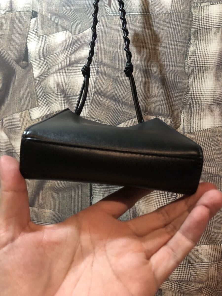 福岡 JIL SANDER ジルサンダー Tangle タングル バッグ スモール JS ブラック FK