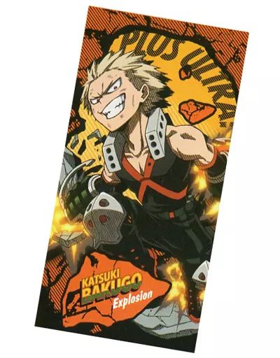 中古】タオル・手ぬぐい(キャラクター) 爆豪勝己 カラータオル 「一番