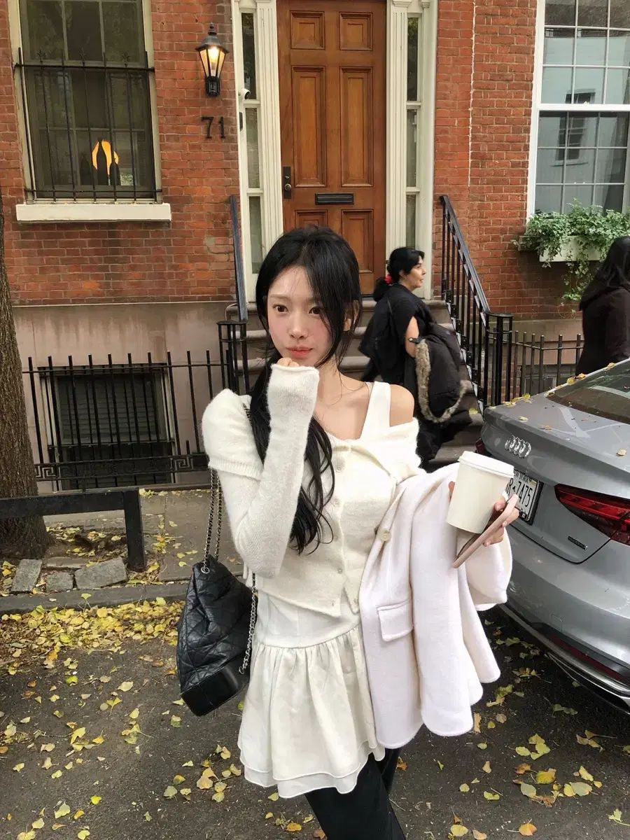 leeds リズ ラッフルドレス ラッフルミニワンピース