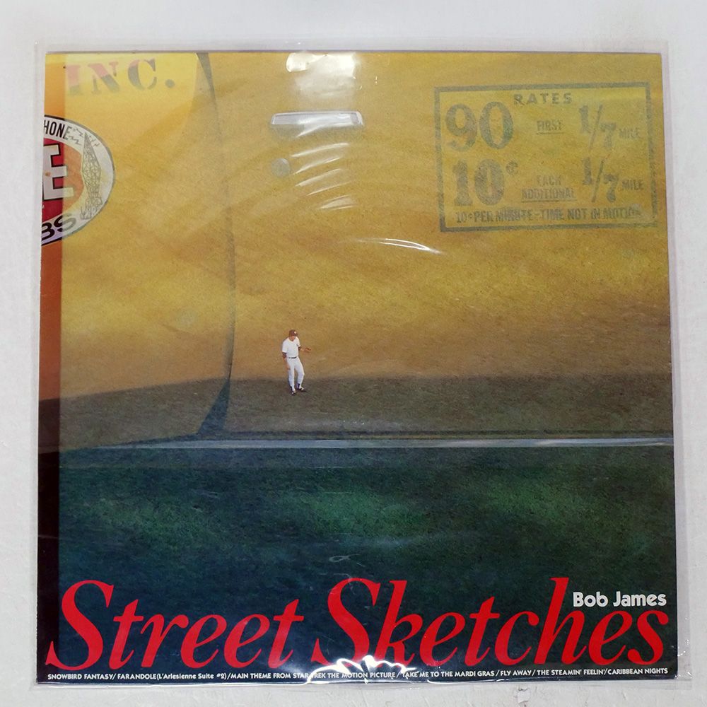 国内盤 ボブジェームス/ストリートスケッチ/TAPPAN ZEE 25AP2257 LP