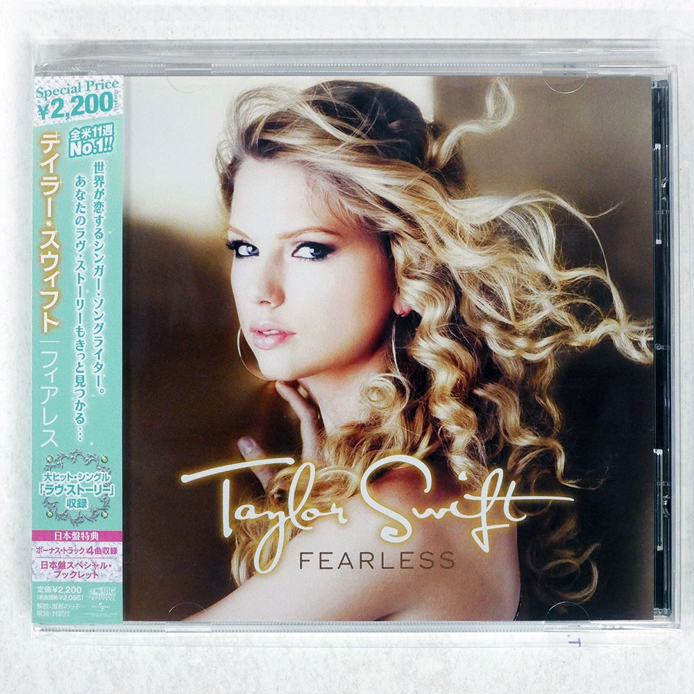 帯 国内盤 TAYLOR SWIFT/FEARLESS/BIG MACHINE UICO1165 CD □ - メルカリ