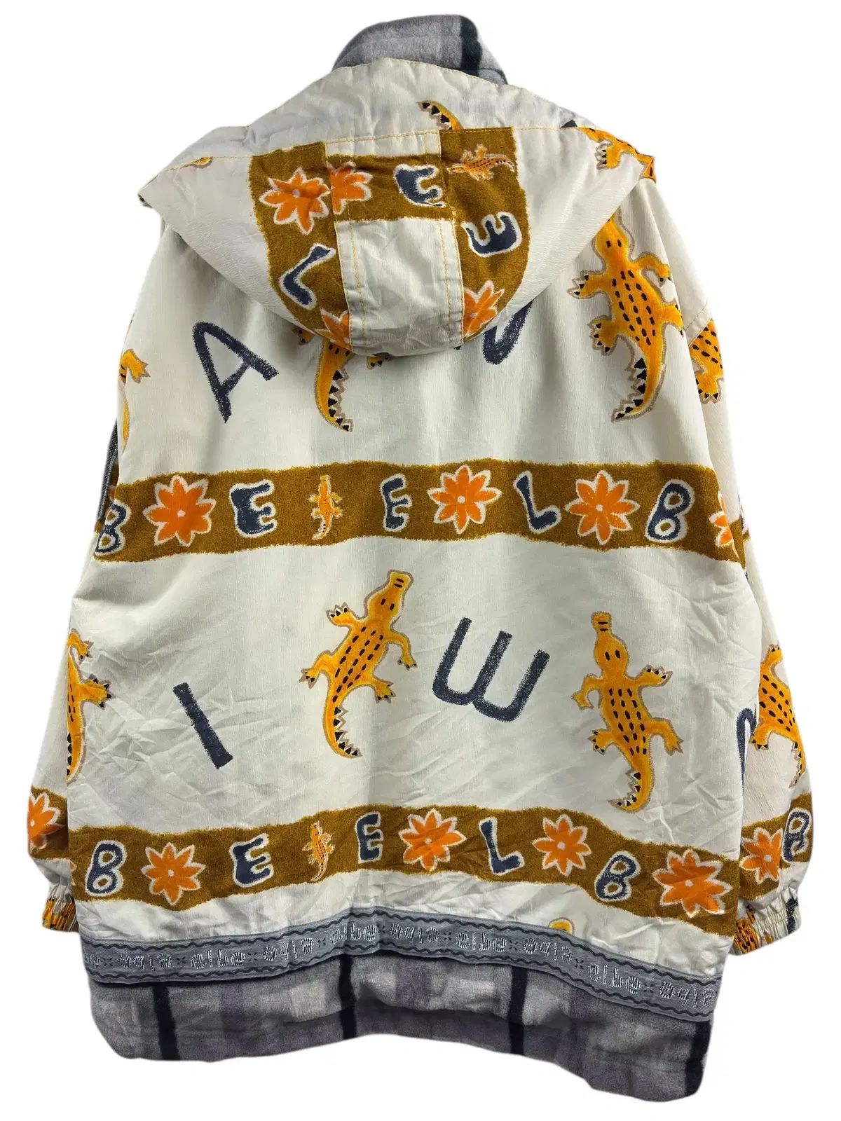 JPN ピンター フリース レイヤード アノラック ジップアップ 1548