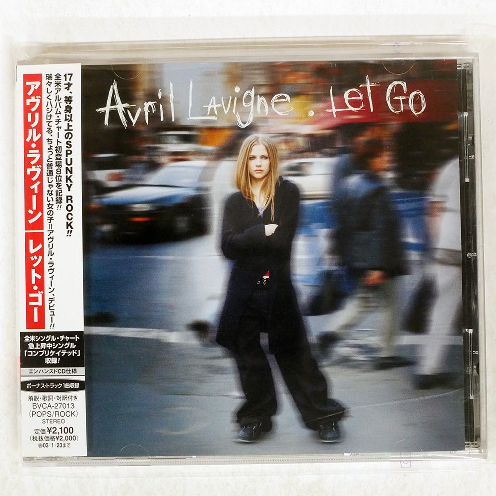 帯 国内盤 AVRIL LAVIGNE/LET GO/ARISTA BVCA27013 CD □ - メルカリ