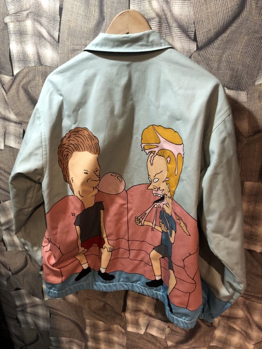 福岡出品 FTC x BEAVIS AND BUTT-HEAD リバーシブルハリントン