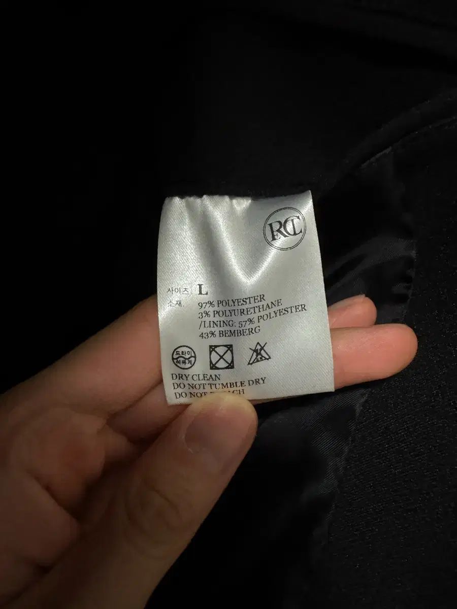 レクト オーバーサイズ ブレーザー ブラック L