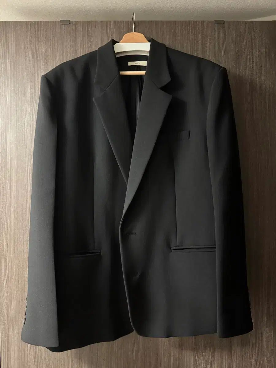 レクト オーバーサイズ ブレーザー ブラック L