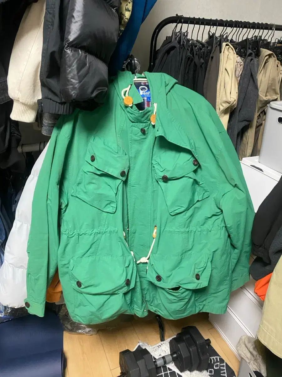 ペンフィールド マウンテンパーカ グリーン マウンテンパーカー アウター L