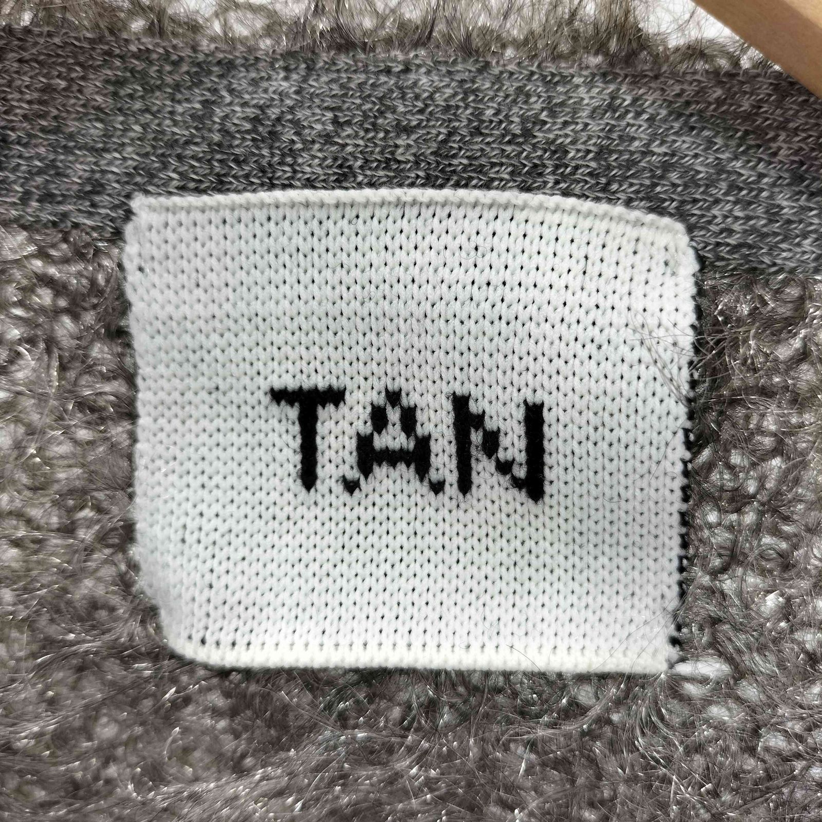 タン TAN METALLIC LIKE SHAGGY BOLERO メタリックライク シャギー