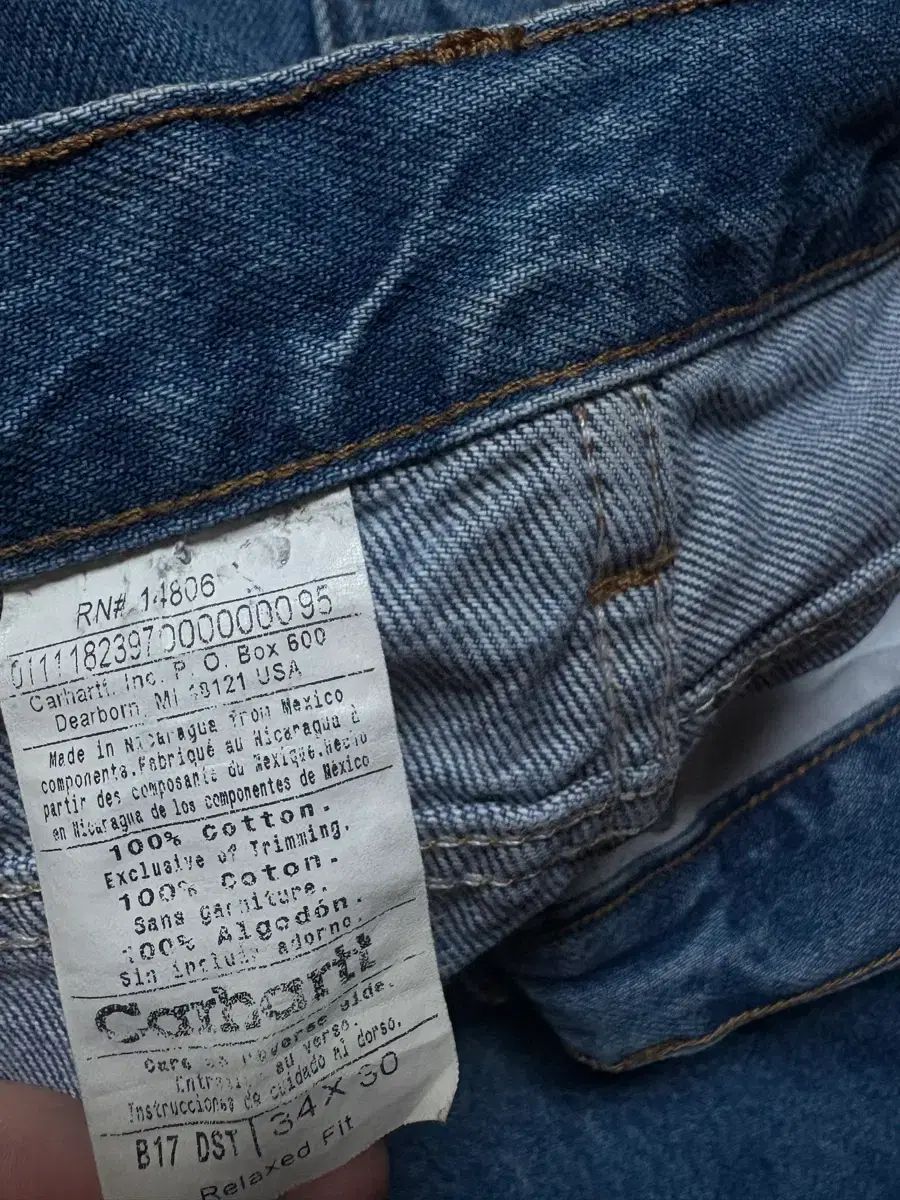 Carhartt カーハート ヴィンテージ デニム パンツ ズボン モックネック ベーシック服