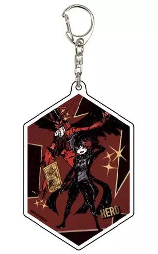 中古】キーホルダー・マスコット(キャラクター) 主人公 「ペルソナ5 ザ