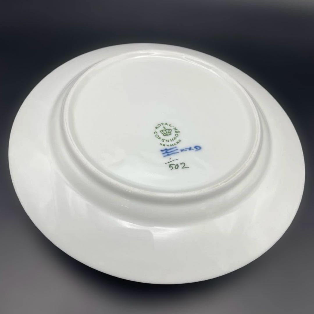 ロイヤルコペンハーゲン ブルーフルーテッド プレイン バター