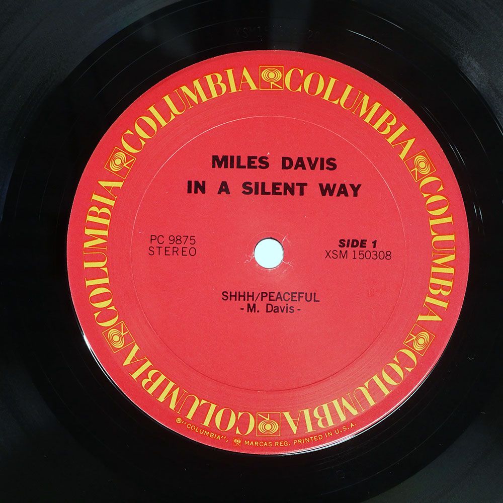 米 US盤 MILES DAVIS/IN A SILENT WAY/COLUMBIA PC9875 LP - メルカリ