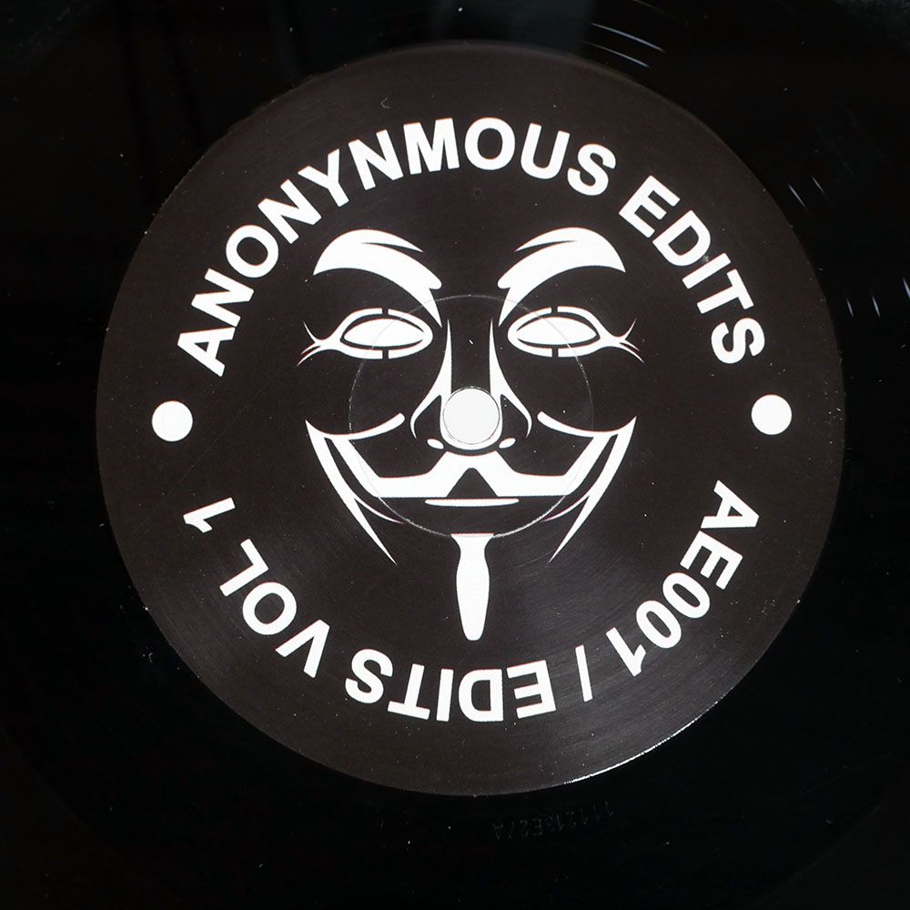 英 UK盤 ANONYMOUS EDITS/EDITS VOL 1/ANONYMOUS EDITS AE001 12 - メルカリ