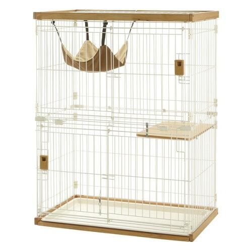 リッチェル 第一営業部 木製お掃除簡単キャットサークル S ライトブラウン