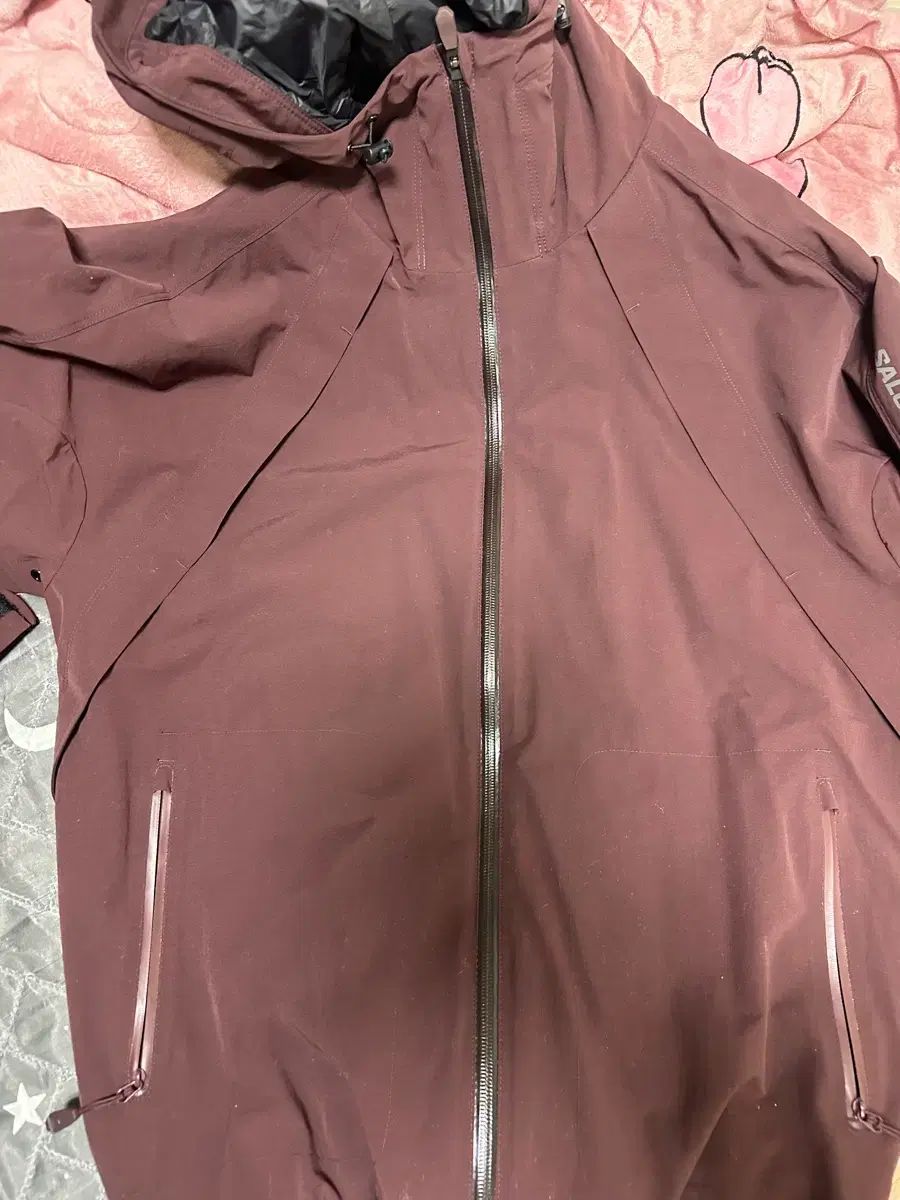 サロモン スレート ブロック GORE-TEX ウィンドストッパー ジャケット チョコレート