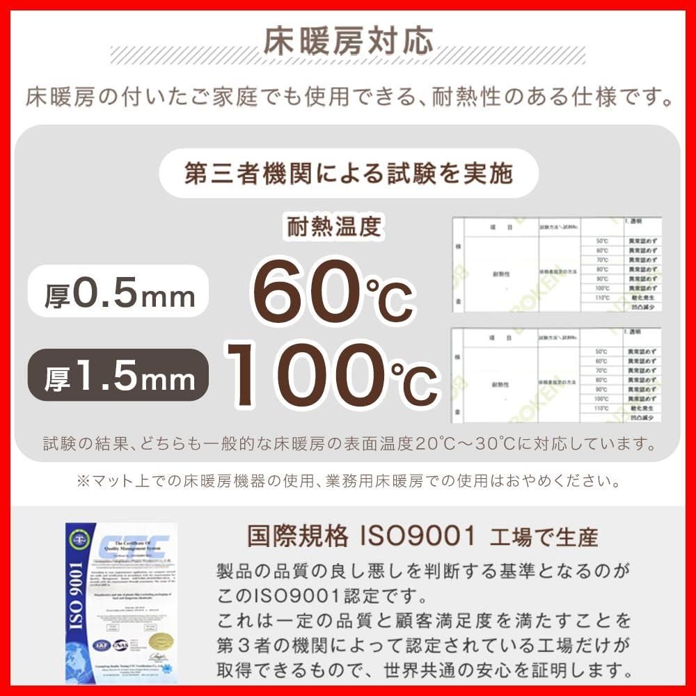 防水 クリアマット