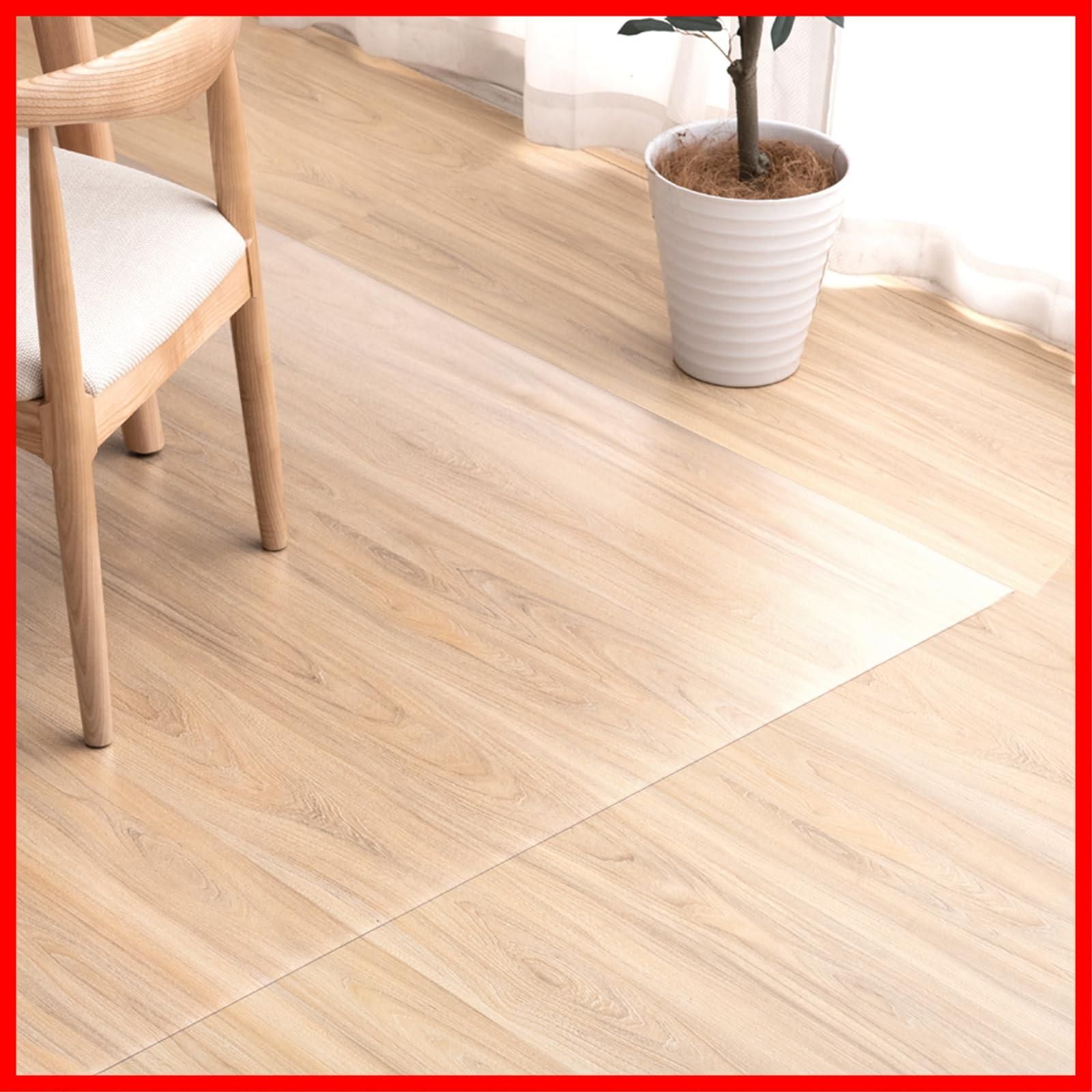 テーブルマット 床暖房対応 防カビ 87769 防水 クリアマット シックハウス対策 透明 超薄1.5 mm ダイニングマット タンスのゲン