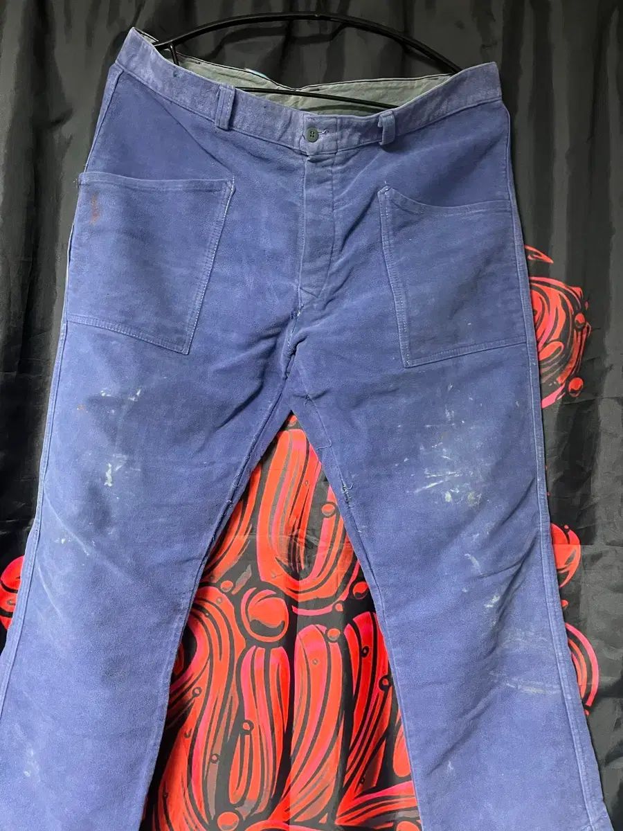 モールスキン フレンチ ワークパンツ