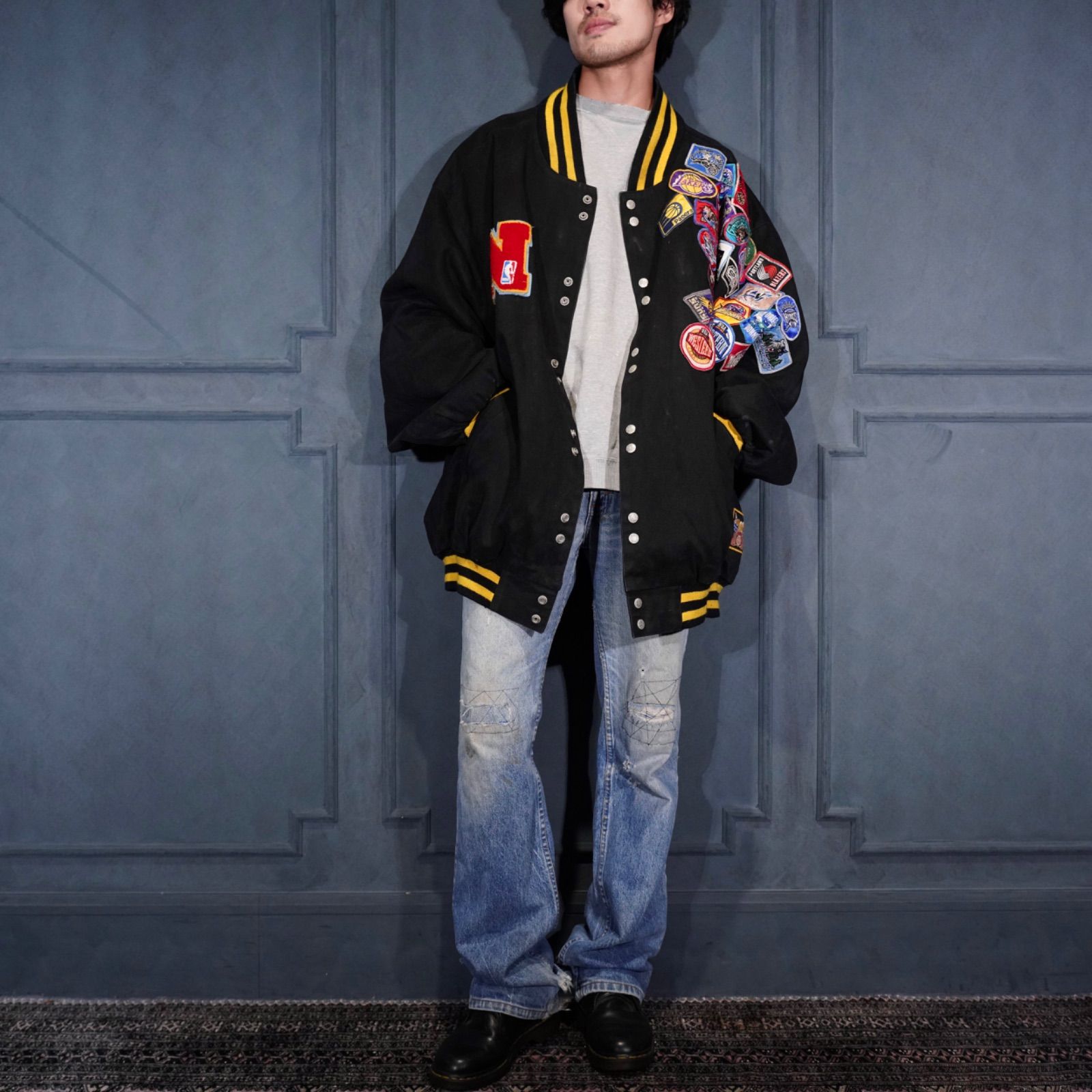 SPECIAL ITEM* USA VINTAGE JEFF HAMILTON JH NBA TEAM LOGO