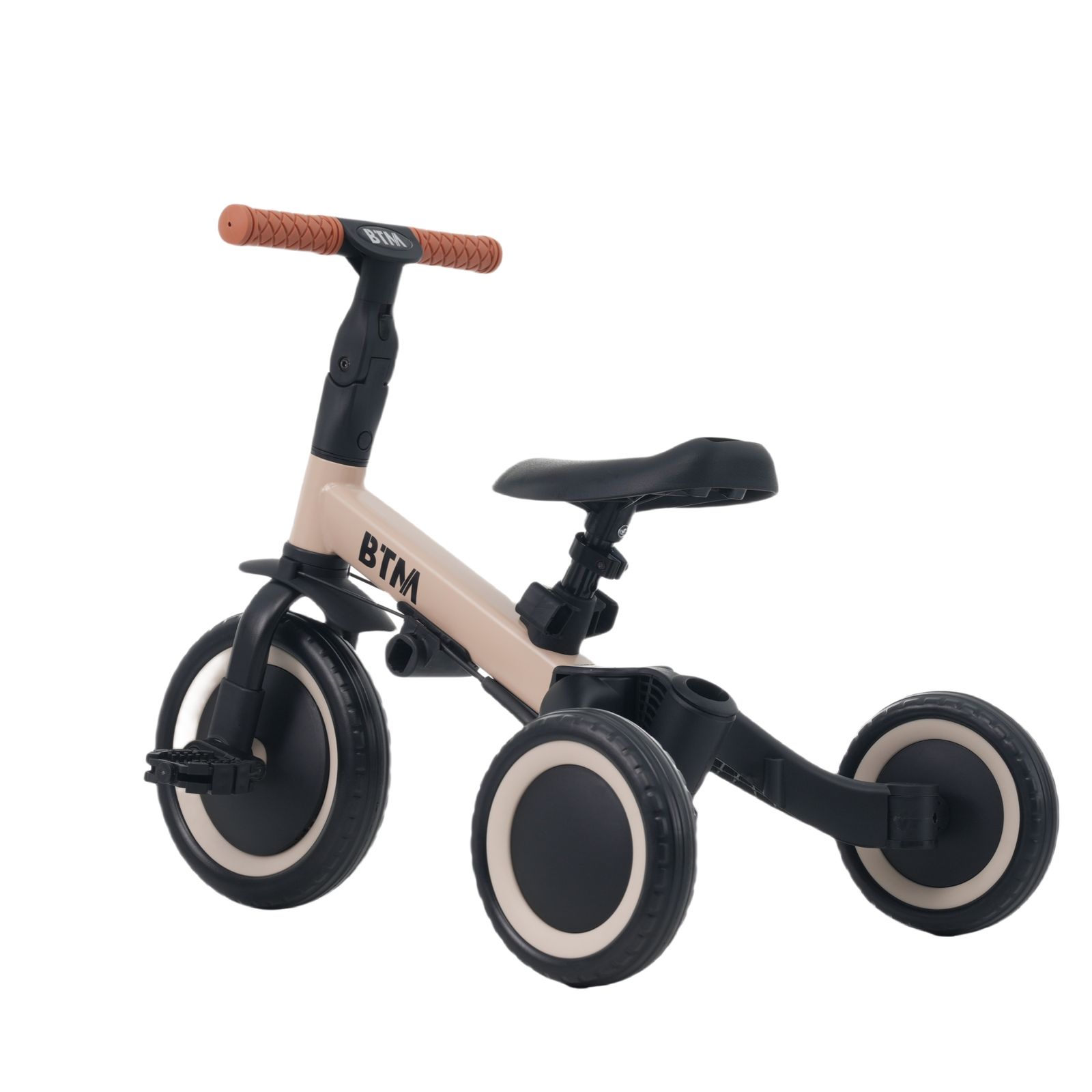 数量限定セール」 三輪車 足けりバイク 4役 ベビーカー かじとり